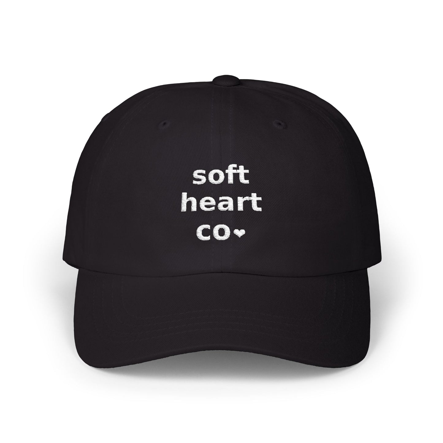 SoftHeartCo Dad Hat – Soft is Strong embroidered mental health cap