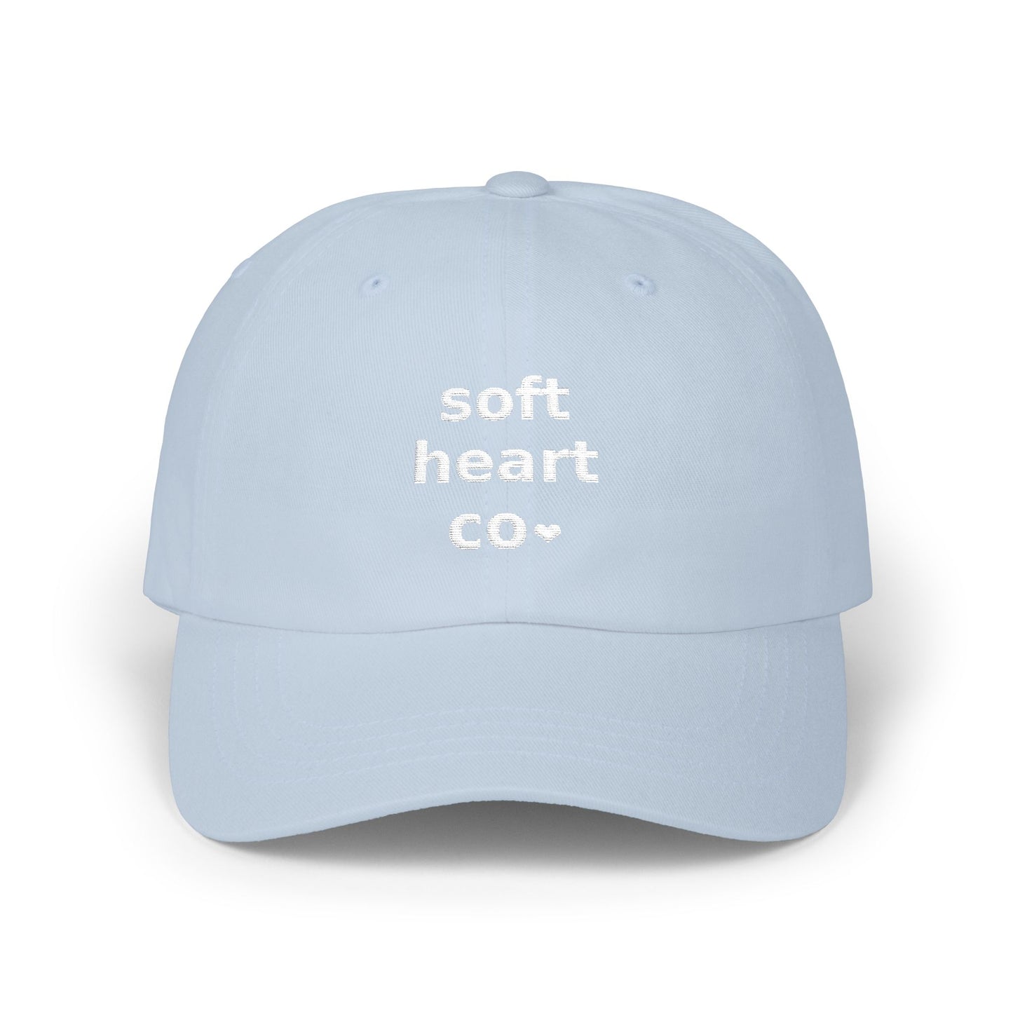 SoftHeartCo Dad Hat – Soft is Strong embroidered mental health cap