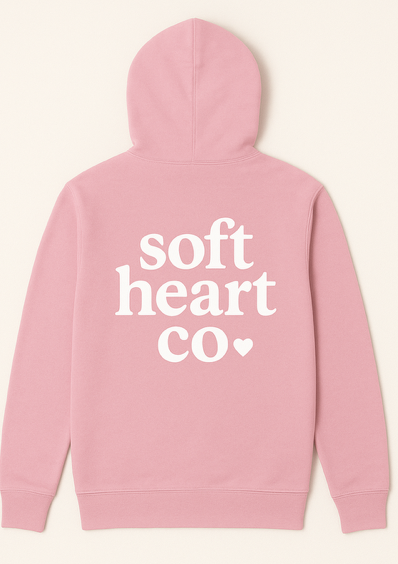 “you are not a burden💗” Hoodie – Mental Health Awareness Apparel | softheartco