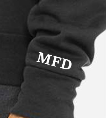 Mental health apparel with embroidered message
