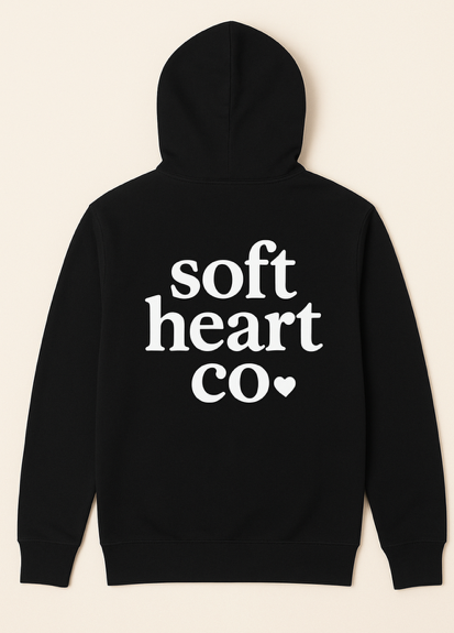 “you are not a burden💗” Hoodie – Mental Health Awareness Apparel | softheartco